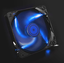 12 cm computer case fan main engine cooling fan 12*12*2.5cm DC 12 v dazzling LED scythe mute power fan 2024 - buy cheap