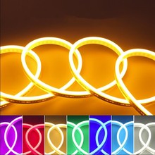 1M-10M LED Neon Light Flex Silicone Neon Strip Light DC12V Waterproof Soft DIY Indoor Outdoor Lighting Advertising Decoration 2024 - buy cheap