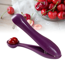 1PC Cherries Pitter Plastic Fruits Tools Fast Cherry Seed Removers Stainless Steel Cherry Gadgets Useful Kitchen Tools 2024 - buy cheap