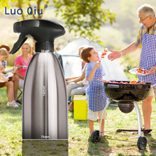 Stainless Steel Oiler Oil Spray Bottle Fuel Injector Sprayer Pot Gravy Boats Kitchen Tools Injection BBQ useful 500ml 2024 - buy cheap