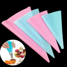 4pcs Confectionery Bag Silicone Icing Piping Cream Pastry Bag Nozzle DIY Cake Decorating Baking Decorating Tools 2024 - buy cheap