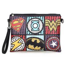 Retro Envelope Clutch Pu Leather Clutch Bag Lady Rivet Punk Handbag Messenger Bags Women Super Hero Crossbody Bags For Women 2024 - buy cheap