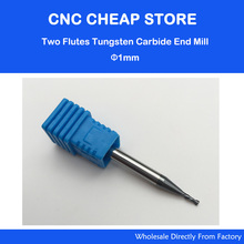 5PCS HRC55 4*1*3*50mmTungsten Steel Cutting Carbide double flute End Mill Bit Milling Cutter Tools CNC Router Bits 2024 - buy cheap