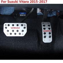 Крышка педали тормоза из алюминиевого сплава для Suzuki Vitara Accessories 2015 2016 2017 2024 - купить недорого