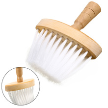 1pc Soft Neck Face Duster Brushes Wooden Handle Barber Wide Hairdressing  Hair Cutting Hair Clean Hairbrush Styling Tools 2024 - buy cheap