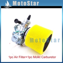 Molkt 26mm Carburetor Carb + 45mm Air Filter For Chinese 140cc 150cc 160cc Engine SSR Thumpstar YX KLX TTR CRF70 Pit Dirt Bike 2024 - buy cheap