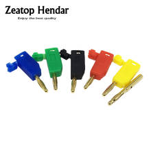 20Pcs 5 Color Gold Plated 2mm Banana Plug Male Jack Connectors Adapter 2024 - buy cheap