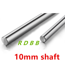 Free shipping 3D Printer rod 10mm linear shaft 200mm hardened Chrome axis match use 10 mm bearing carving machine part 2024 - buy cheap