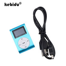 kebidu MP3 LCD Screen Metal Mini Clip MP3 Player With Micro TF/SD Card Slot and USB Cable MP3 Music Player 2024 - buy cheap