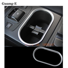 Car cover detector trims ABS chrome Center Console Cup Holder gear box  frame 1pcs for subaru Outback 2015 2016 2017 2018 2024 - buy cheap
