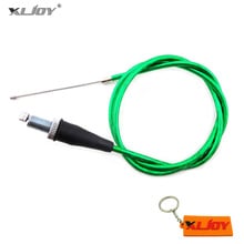 990mm Green Gas Throttle Cable For Chinese Pit Dirt Bike Motocross TTR SSR Thumpstar KLX110 XR CRF 50 70 Atomik Baja Motorcycle 2024 - buy cheap