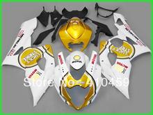 Motorcycle Fairing kit for SUZUKI GSXR1000 GSX-R1000 GSXR 1000 K5 05 06 2005 2006 fashion golden white ABS Fairings set SN43 2024 - buy cheap