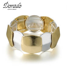 Dorado 2020 New Punk Hip-hop Adjustable Bangles for Women Upper Arm Bracelet for Women Men Cool Charms Fashion Jewelry pulseira 2024 - buy cheap