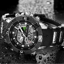Men Sports Watches Fashion Men's Quartz Watch LED Army Military Wrist Watch Man Clock Top Luxury Brand Relogio Masculino READEEL 2024 - buy cheap