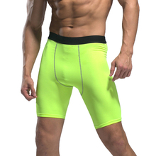 Pantalones cortos deportivos de compresión para hombre, ropa interior de compresión para gimnasio, entrenamiento, bañadores de Culturismo 2024 - compra barato