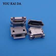100 Mini Micro USB Jack connector Charge Socket for Lenovo A60 A366T A390E A520 A288T A500 A750 PAD A1-07 mobile phone tablet 2024 - buy cheap