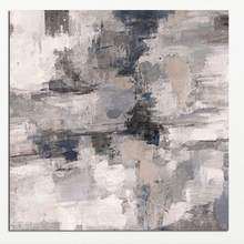 Pintura al óleo abstracta de Still Life para sala de estar, pintura a mano de alta calidad, sin marco, color gris 2024 - compra barato