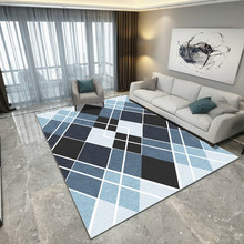 Modern Rhombus Theme Bathroom Carpet Floor Mat Bath Rug Home Decoration Floor Rug Sofa Mat Wall-To-Wall Carpeting tappeto bagno 2024 - buy cheap