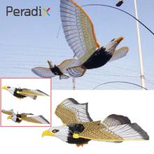 Electric Flying Birds Toy Hanging Wire Flapping Eagle Flying Bird Scarer Garden decoration portable flying bird Gift Chrismas 2024 - buy cheap