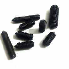 30pcs M5 Slotted screw Tip set bolt One word headless screw Carbon steel GB71 5mm-50mm length 2024 - buy cheap