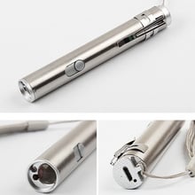 Multifunctional Pocket USB Rechargeable LED Laser Light Currency Detector Pen Outdoor Sports Camping Survival Tactical Tools 2024 - buy cheap