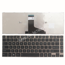 Novo teclado do portátil dos eua para toshiba satellite M40-A M40T-A M45-A M45T-A teclado preto com quadro 2024 - compre barato