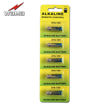 5x Wama 27A A27 12V Alarm-Remote Alkaline Battery Cells 27AE 27MN Primary Dry Batteries for Car Remote Watch Toys Calculators 2024 - buy cheap