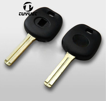 Transponder Key Shell With Uncut Blade For Lexus TOY48 Short Blade Key Cover Blanks 2024 - buy cheap