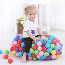 100 Pcs/Lot Eco-Friendly Colorful Balls Soft Plastic Ball Swim Pit Toys For Children Outdoor Balls Water Pool Ocean Wave Ball 2024 - buy cheap
