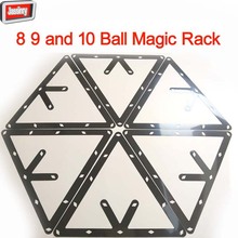 30pcs/lot Triangle Billiard 8/9/10 ball Invisible Ball Rack Sheets 2 1/4" Pool magic ball rack sheets 2024 - buy cheap