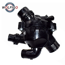 WOLFIGO New Engine Cooling Thermostat with Housing for BMW E70 E71 X5 X6 2007-2010 11537550172 2024 - buy cheap