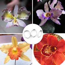 Clay Cutter DIY Phalaenopsis Flower Stainless Steel Petal Cutting Mold Ceramic Pottery Polymer Tools 2024 - buy cheap