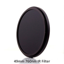 49mm IR 760nm Infravermelho Optical Grade IR76 Filtro para a Lente Da Câmera de Vidro 2024 - compre barato