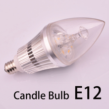 E12 3W high power led bulbs candelebra bulb 250 lm candle chandelier bulbs 2024 - buy cheap