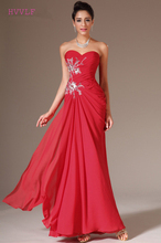 Красное вечернее платье Русалочки, милое, шифоновое, с кружевной аппликацией, большие размеры 2024 - купить недорого