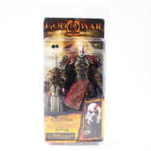 Фигурка NECA God of War Kratos из золотистого флиса с головой Медузы, ПВХ, 7,5 дюйма, Коллекционная модель, игрушка 2024 - купить недорого