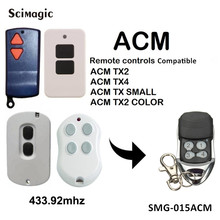 Acm tx2, acm tx4, acm tx pequeno, cor acm tx2 compatível com o controle remoto da porta da garagem do código de rolamento 2024 - compre barato