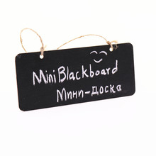 New 185mmx85mm Mini Wooden Blackboard Chalkboard Hanging Memo Message Wedding Decor Board Holder 2024 - buy cheap