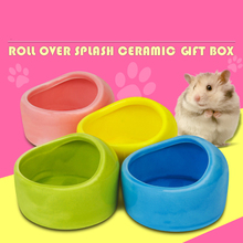 Ceramics Pet Hamster Rabbit Bowl Outfit Portable Travel Bowl for Totoro Feeder Utensils Small Mudium Dog Bowls Pet Accessories 2024 - buy cheap