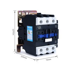 AC Contactor 40A 3 Phase Silver point 380V 220V 110V 36V 24V 50/60Hz Din Rail Mounted AC Contactor CJX2-4011 LC1 2024 - buy cheap