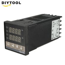 Kit de controlador Digital de temperatura PID de 110V a 240V, 0 a 400 grados, con Sensor de sonda tipo K, REX-C100 2024 - compra barato