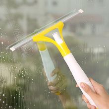 Feiqiong escova portátil para limpeza de janelas, limpador de vidros, limpador de janelas da casa, ferramenta de limpeza quente, cor aleatória 2024 - compre barato