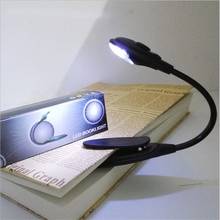 Led Book Light Mini Clip-On Flexible Bright LED Lamp Light Book Reading Lamp For Travel Bedroom Book Reader Christmas Gifts 2024 - buy cheap
