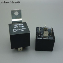 shhworldsea (12v40a5pin) free shipping 12V auto 40A relay with 5 pin relay automotive 2024 - buy cheap