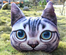 50*50cm Cute Funny Cat Shape Pillow Cushion Toy Doll Sofa cushion Home DecorWashable Pillow seat cushion Home&Garden Textile 2024 - buy cheap