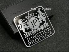 10 Pcs Car Badge Emblem Sticker aluminum JP PRODUCE Junction vip car body stick  Car Styling 2024 - buy cheap