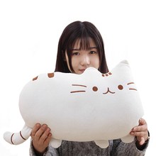 Lovely Big Tail Cat Plush Toy Dolls Children's Christmas Gifts Girls Anime Stuffed Toys Baby Room Decorative Back Seat Cushion 2024 - buy cheap