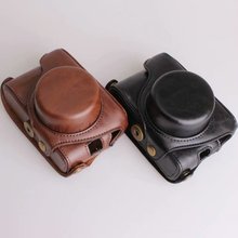 PU Leather Camera Case Shoulder Bag Hard Bags Shoulder Strap For Fujifilm Fuji X100 X100S  Finepix black coffee color choose 2024 - buy cheap