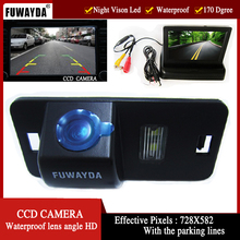 FUWAYDA-cámara de visión trasera de coche CCD para BMW, serie 1357, X3, X5, X6, Z4, E39, E53, E46, con Monitor TFT LCD plegable de 4,3 pulgadas 2024 - compra barato
