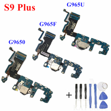 1PCS for S9 Plus SM-G965F G965U G9650 Charger Charging Port Dock USB Connector Flex Cable Flex Ribbon G960F G9600 G960U + Tools 2024 - buy cheap